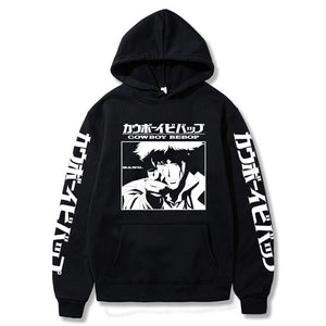 Anime Cowboy Bebop Spike Spiegel Hoodie Pullover Hooded Sweatshirts