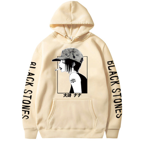 Image of Anime Nana Osaki Hoodie Harajuku Unisex Autumn Casual Pullover