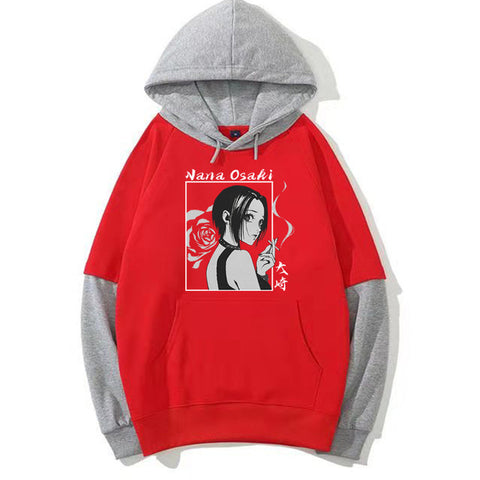 Image of Anime Nana Osaki Printed Hoodies Harajuku Hip Hop Streetwear Unisex Sweatshirts