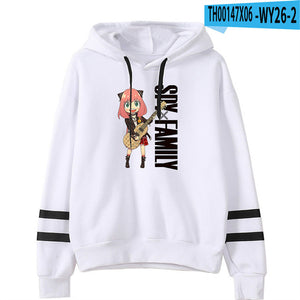 Anime SPY x FAMILY Hoodies Anya Forger Printed Sweatshirts Fashion K-pop Sweatshirt