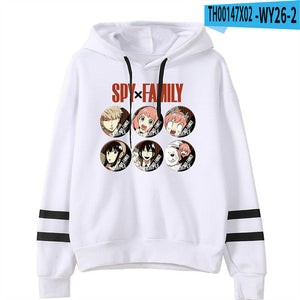 Anime SPY x FAMILY Hoodies Characters Printed Sweatshirts Fashion K-pop Sweatshirt