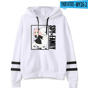 Anime SPY x FAMILY Hoodies Anime Anya Forger Print Sweatshirts Fashion K-pop Sweatshirt