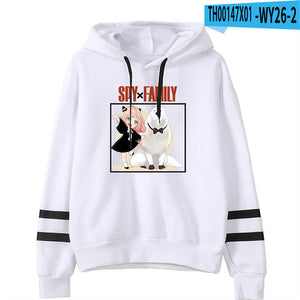 Anime SPY x FAMILY Hoodies Anime Anya Forger Sweatshirts Fashion Oversized Sweatshirt