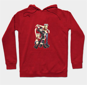 Soul Eater Anime Hoodies Casual Hooded Unisex Pullover Streetwear Sweatshirt