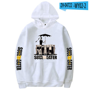 Anime Soul eater Hoodies Hot Sale Casual Streetwear Clothes