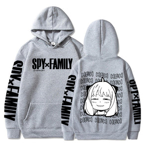 Anime Spy X Family Anya Forger Hoodie Casual Sweatshirts Unisex Streetwear Pullovers