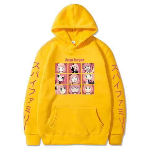 Image of Anime Spy X Family Anya Forgeri Hoodie Pocket Sweatshirt