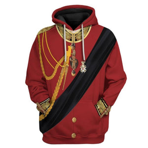 Historical Personage Arthur Wellesley 3D Printed Cosplay Hoodie