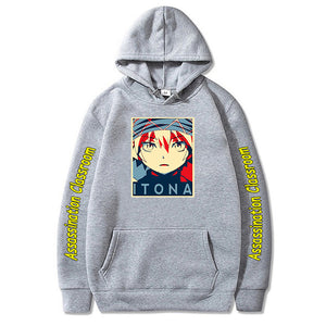 Assassination Classroom Hoodie Anime Casual Streetwear Pullovers