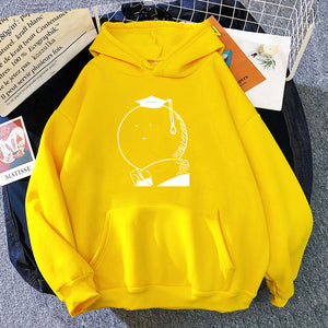 Assassination Classroom Hoodies Harajuku Oversized Korosensei Hooded Pullover