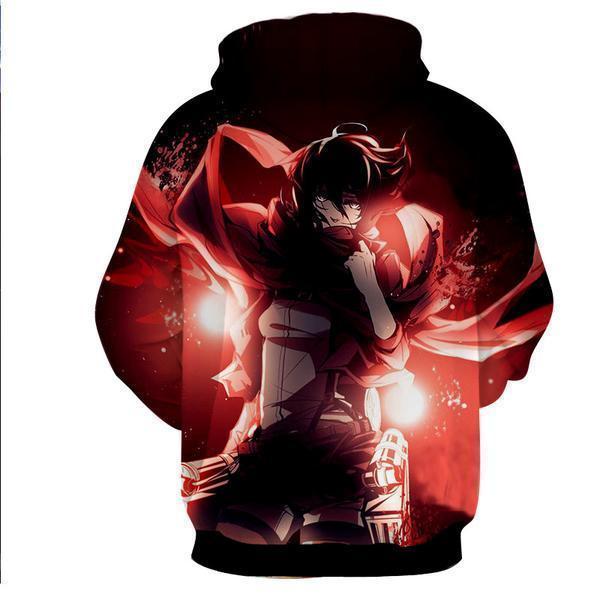 Attack On Titan Hoodies Mikasa Ackermann Hoodie