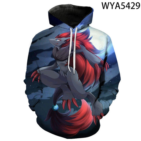 Image of Pokemon 3D printed Hoodies - Fashion Sweatshirts