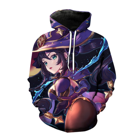 Image of Game Genshin Impact 3D Printed Sweatshirt Hoodie Pullover