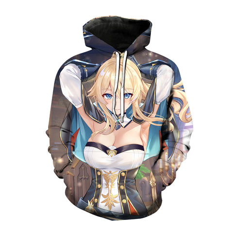 Image of Game Genshin Impact 3D Printed Sweatshirt Hoodie Pullover