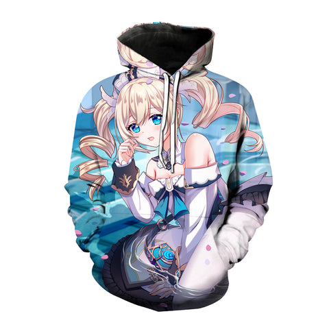 Image of Game Genshin Impact 3D Printed Sweatshirt Hoodie Pullover