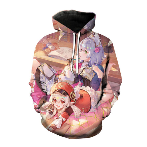 Image of Game Genshin Impact 3D Printed Sweatshirt Hoodie Pullover