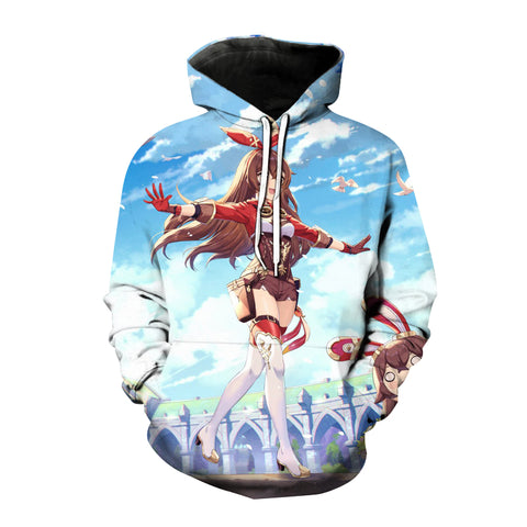 Image of Game Genshin Impact 3D Printed Sweatshirt Hoodie Pullover