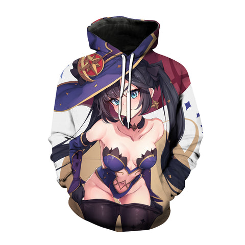 Image of Game Genshin Impact 3D Printed Sweatshirt Hoodie Pullover