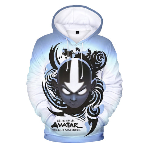 Image of Anime 3D Printed Sweatshirts - Avatar The Last Airbender Hoodie