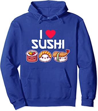 Image of I Love Sushi Pullover Hoodie