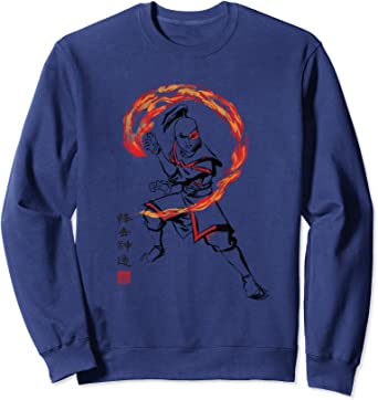 Image of Avatar: The Last Airbender Zuko Fire Sign Sweatshirt