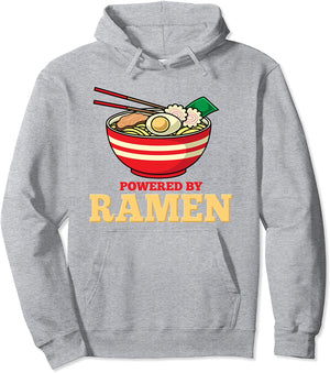 Food Hoodies Powered By Ramen Noodles Pullover Hoodie