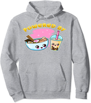 Ramen Bubble Tea Boba Japanese Noodles Anime Gift Sweatshirt Pullover Hoodie