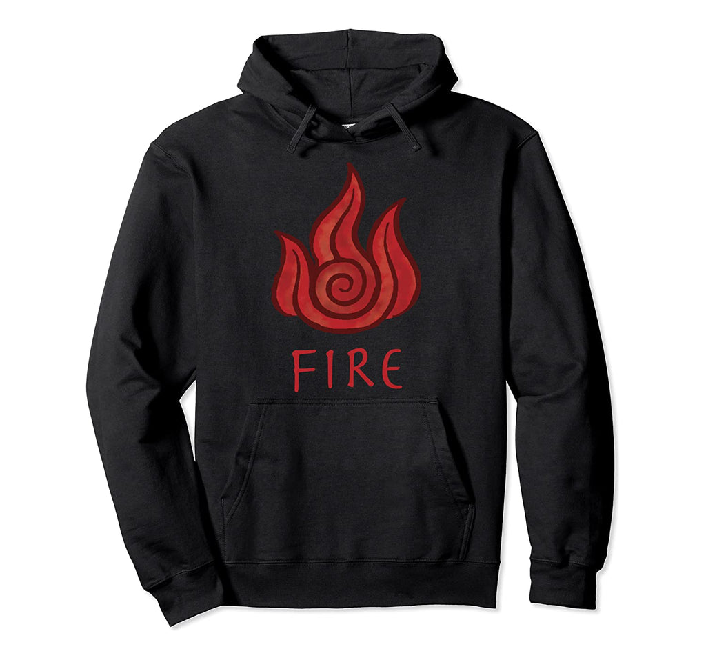 Avatar The Last Airbender Pullover - Fire Element Painted Hoodie