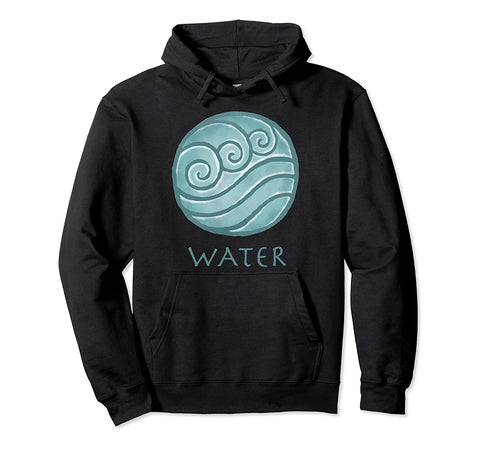 Image of Avatar The Last Airbender Pullover - Painted Water Element Hoodie