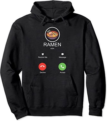 Image of Call from Ramen for a Ramen Lover Pullover Hoodie