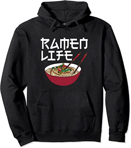 Image of Ramen Noodles Hoodie - Ramen Life Anime Fans Sweatshirt