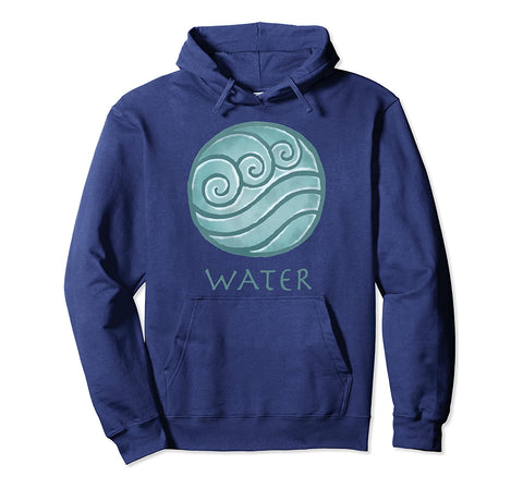 Image of Avatar The Last Airbender Pullover - Painted Water Element Hoodie
