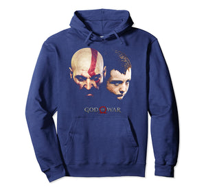 God of War Hoodie - Casual God of War Kratos and Son Black Hooded Sweatshirt