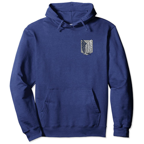 Image of Attack on Titan Scout Regiment Distress Pullover Hoodie