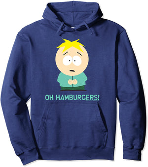 Oh Hamburgers Funny Pullover Hoodie