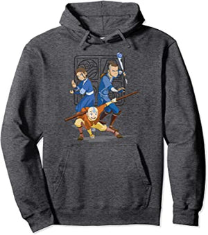 Avatar: The Last Airbender Action Group Shot Pullover Hoodie