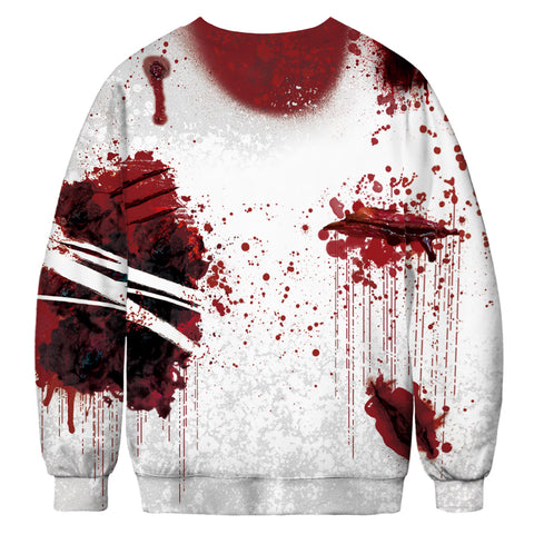 Image of Christmas Sweatshirts - Funny Christmas Weird Icon Super Cool 3D Sweatshirt