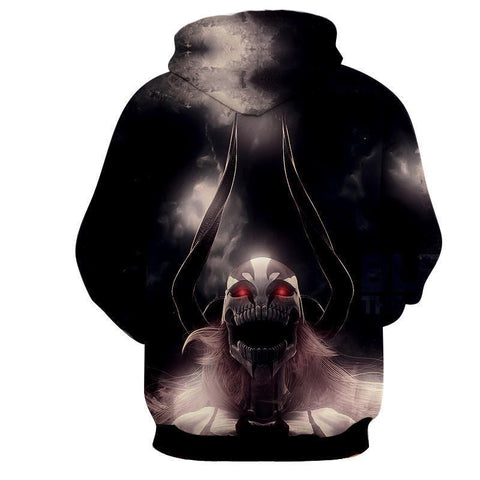Image of Black Lorde Vasto Bleach 3D Printed Hoodie