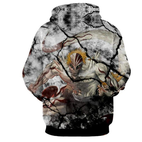 Image of Holllow From Ichigo Bleach 3d Printed Bleach Hoodie