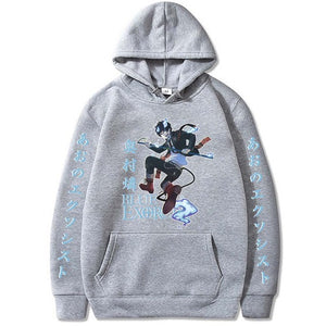 Blue Exorcist Harajuku Okumura Rin Hoodie Sportswear Loog Sleeve Hooded Sweatshirt