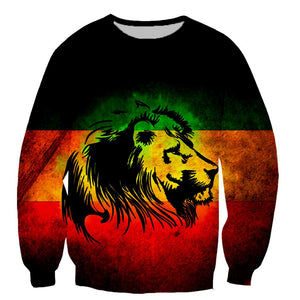 BoB Marley Weeds Blunts Long Sleeves 3D Printed Hoodies Pullovers