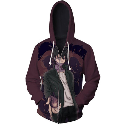 Image of My Hero Academia Anime Cosplay Costume Sweatshirt Zip Up Hoodie