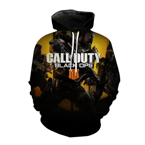 Image of Call of Duty 3D Printing Men's Hoodie Sweatshirt