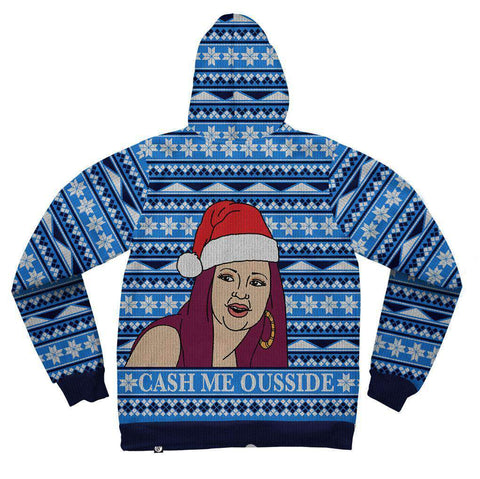 Image of Cash Me Ousside Holiday Hoodie