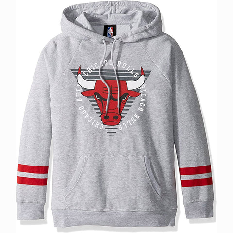 Image of NBA Basketball Team Chicago Bulls Fleece Hoodie - Sports Sweatshirt Pullover