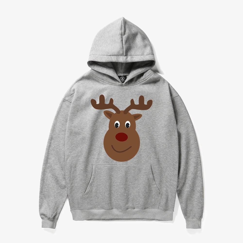 Christmas Hoodies - Super Cute Christmas Deer Cartoon Style Icon 3D Fleece Hoodie