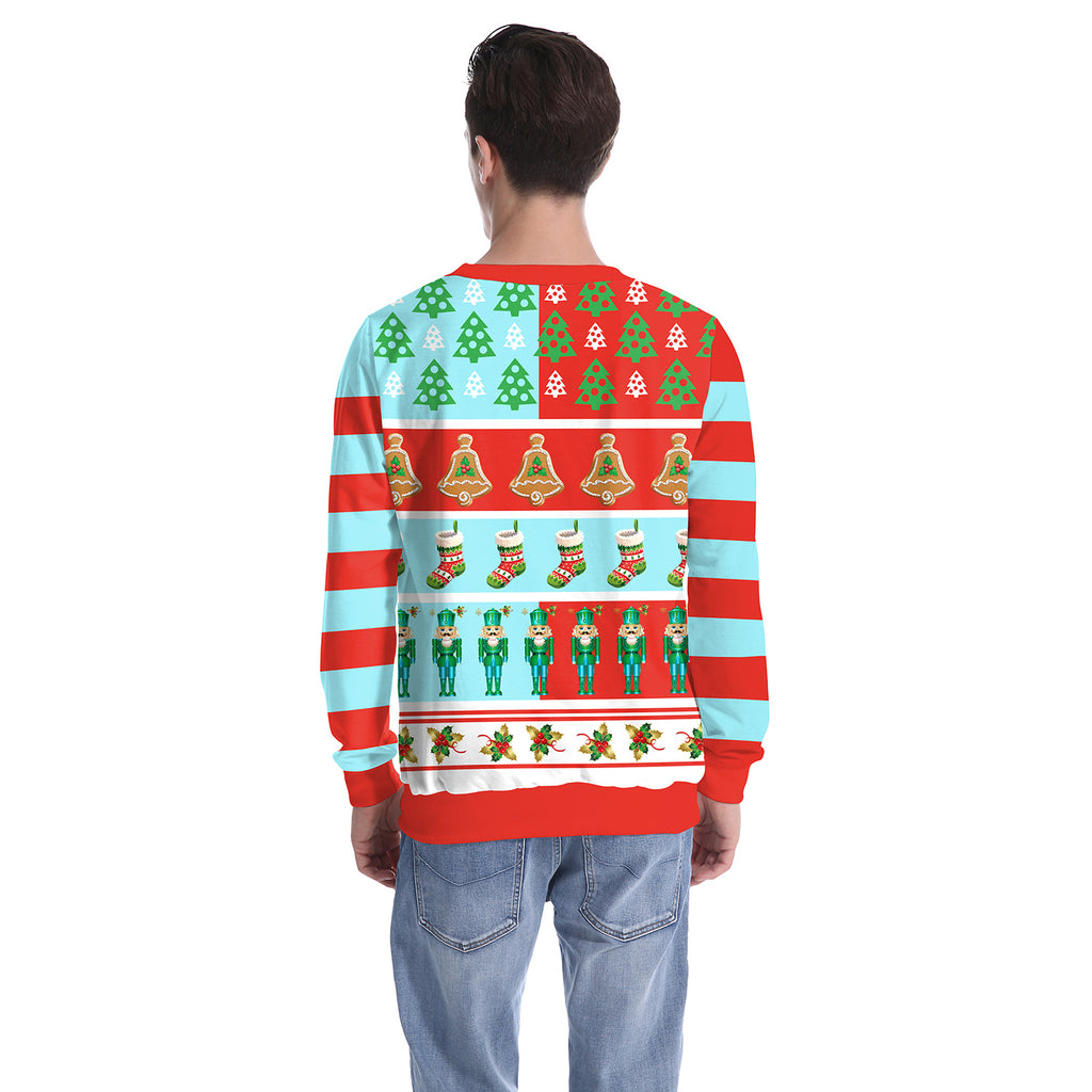 Christmas Sweatshirts - Super Cute Christmas Icon 3D Sweatshirt