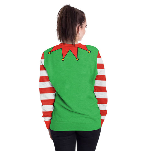 Image of Christmas Sweatshirts - Christmas Clown Cosplay Icon Super Cute 3D Sweatshirt