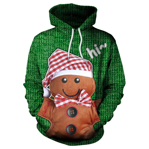 Image of Christmas Hoodies - Cute Rag Doll 3D Hoodie