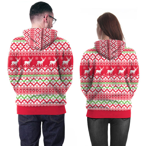 Image of Christmas Hoodies - Christmas Style Alpaca 3D Hoodie